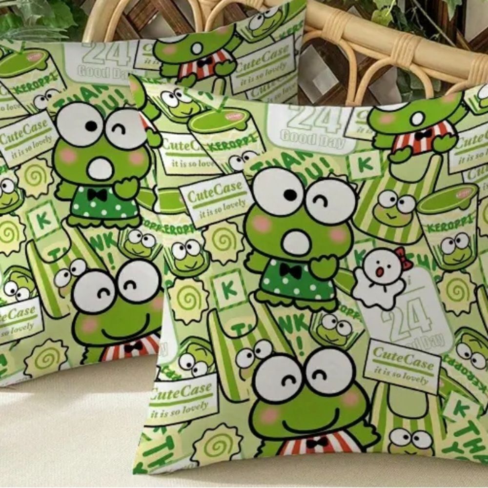 Keroppi Pillow Cases (2)